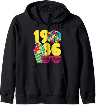 80s Reunion Class of 1986 Class of 1986 Graduation High School College Reunion Zip Hoodie