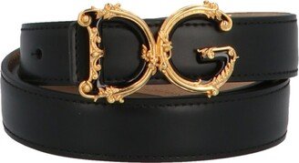 Baroque Logo Buckle Belt-AA