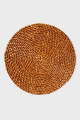 Tuckernuck Home Cognac Rattan Woven Placemats (Set of 4)