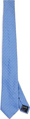 Silk-Blend Jacquard Tie