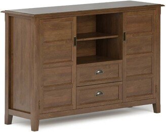 Tall Portland TV Stand for TVs up to 60 Medium Saddle Brown - WyndenHall