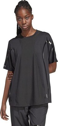 Truepace Running Loose Tee HR2222 (Black/Black) Women's Clothing