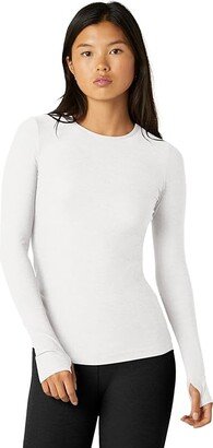 Classic Crew Pullover (Cloud White) Women's Clothing