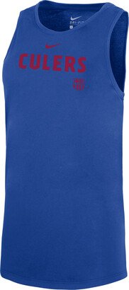 FC Barcelona Women's Dri-FIT Soccer Tank Top in Blue