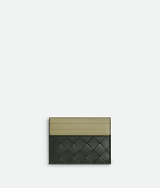 Intrecciato Credit Card Case-AE