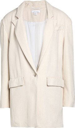 Relaxed Mensy Blazer Suit Jacket Beige