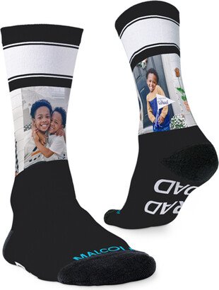 Socks: This Dad Is Rad Custom Socks, Black