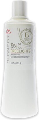 Blondor Freelights Developer 09 Percent 30 Vol For Unisex 33.8 oz Lightener