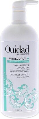 VitalCurl Plus Tress Effects Styling Gel by for Unisex - 33.8 oz Gel