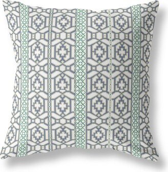 Amrita Sen Designs Amrita Sen Flowers of Strength Indoor Outdoor Pillow Zip