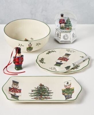 Christmas Tree Nutcracker Dinnerware Collection