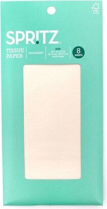 8ct Paper Tissues Cream - Spritz™