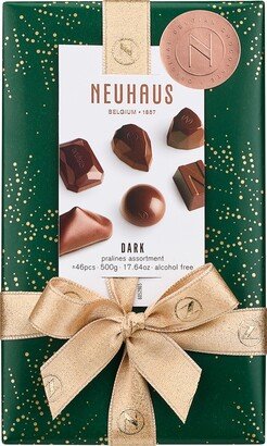 Neuhaus Holiday Ballotin All Dark Chocolate Gift Box, 0.5 lbs