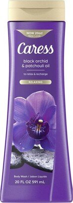 Caress Body Wash - Black Orchid & Patchouli - 20 fl oz