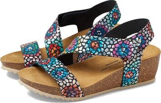 Jolly (Black Print) Women's Wedge Shoes