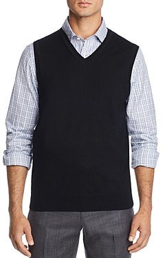 The Men's Store at Bloomingdale's V-Neck Merino Wool Vest - 100% Exclusive