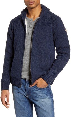 Lined Wool Zip Sweater