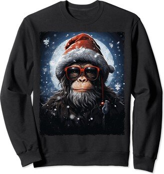 Monkey Christmas Sweatshirt