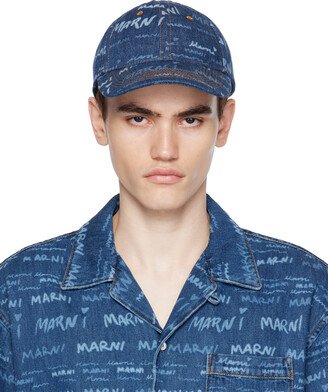 Indigo Mega Motif Cap