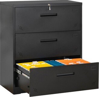 3 Drawer Lateral Filing Cabinet for Home Office