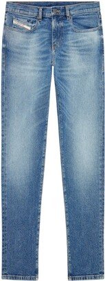 Logo Patch Slim Fit Jeans-AB