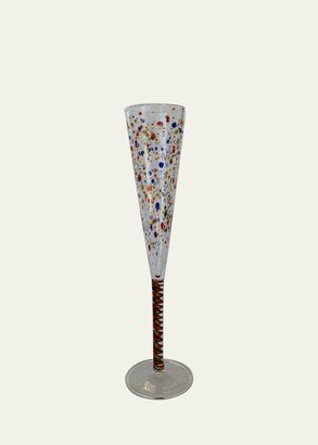 Massimo Lunardon Multicolor Champagne Flute