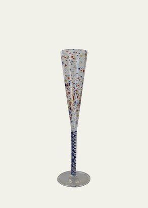 Massimo Lunardon Multicolor Champagne Flute-AA