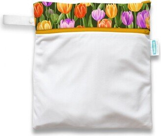 Thirsties | Wet Dry Bag Pack of 1 - Tulips Multicolored, One Size