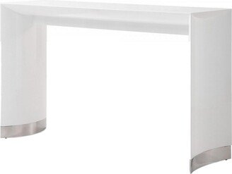 35 Inch Rectangular Modern Bar Height Table