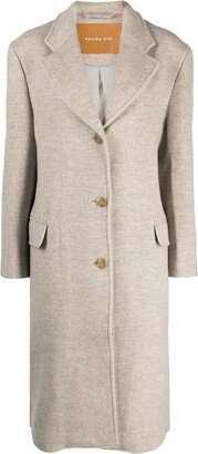 Kara wool-blend coat