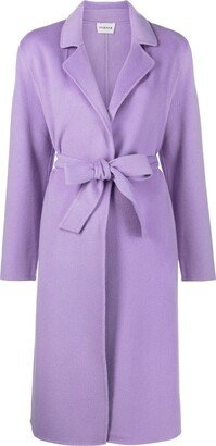 Wool Belted Wrap Coat