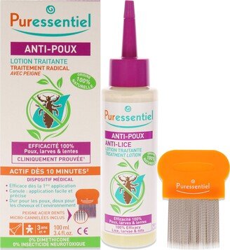 Anti-Lice Treatment Lotion Plus Comb by Puressentiel for Unisex - 3.4 oz Treatment