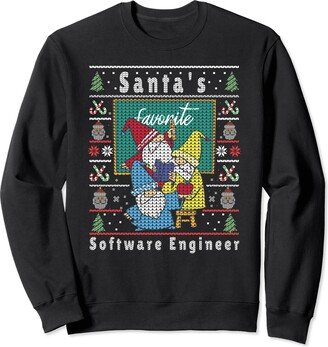 Occupational-Christmas Accessories Gifts Sweaters Santas Elfs Ugly Christmas Software-Engineer Sweatshirt