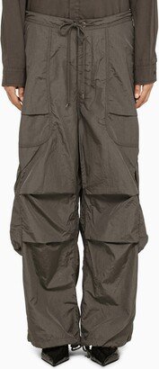 Entire Studios Grey nylon cargo trousers