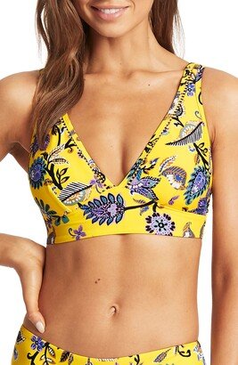 Longline Triangle Bikini Top