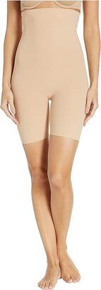 Classic Control High-Waisted Shorts CC117 (Beige) Women's Underwear