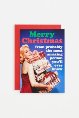 Amazing Person Christmas Card ALL