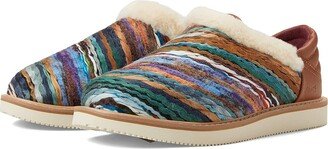 Cozy Vibe Low Sugar Mat Rad Yarn (Brown Multi) Women's Shoes