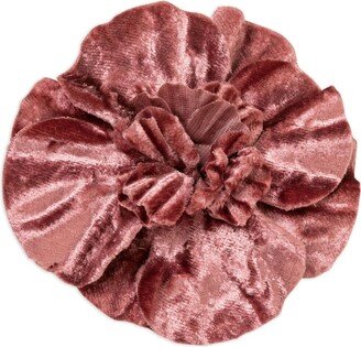 Posy velvet flip-clip