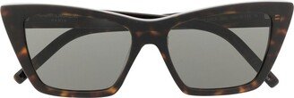 Mica cat-eye frame sunglasses