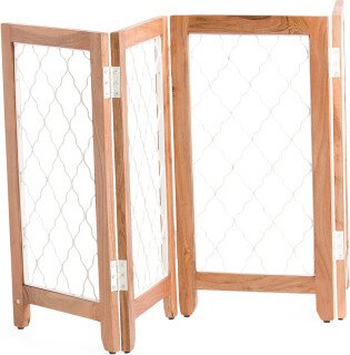 TJMAXX 56X26 Wooden Pet Gate