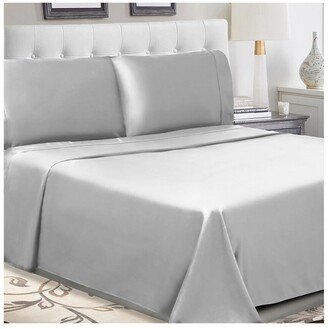 Solid 300 Thread Count Cotton Percale Deep Pocket Sheet Set