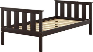 Wood Platform Bed Twin Size Bed Frame