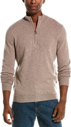 1/4-Zip Cashmere Sweater-BD