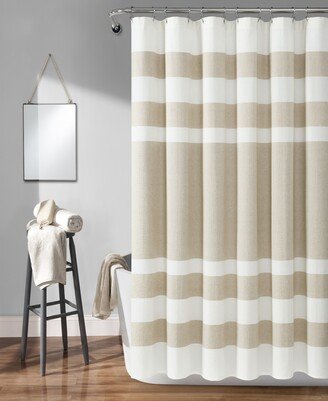 Cape Cod Stripe Yarn Dyed Cotton 72 x 72 Shower Curtain