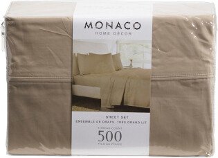 500tc Cotton Sheet Set-AC