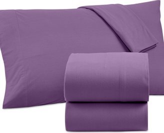 Shavel Micro Flannel Solid Full 4-pc Sheet Set