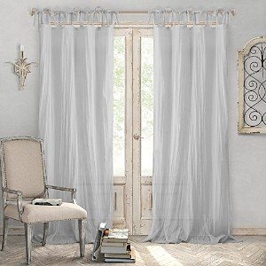 Jolie Semi-Sheer Window Panel, 52 x 108