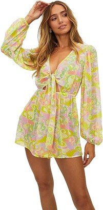 Lori Romper (Psychedelic Sunshine) Women's Swimsuits One Piece