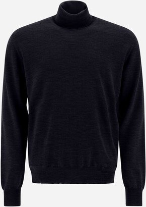 Turtleneck Sweater In Endless Wool-AD